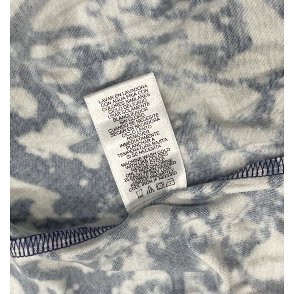 Peter Som Design Nation St. Barts Sleeveless Maxi Dress Blue White Size‎ M New - Picture 12 of 15